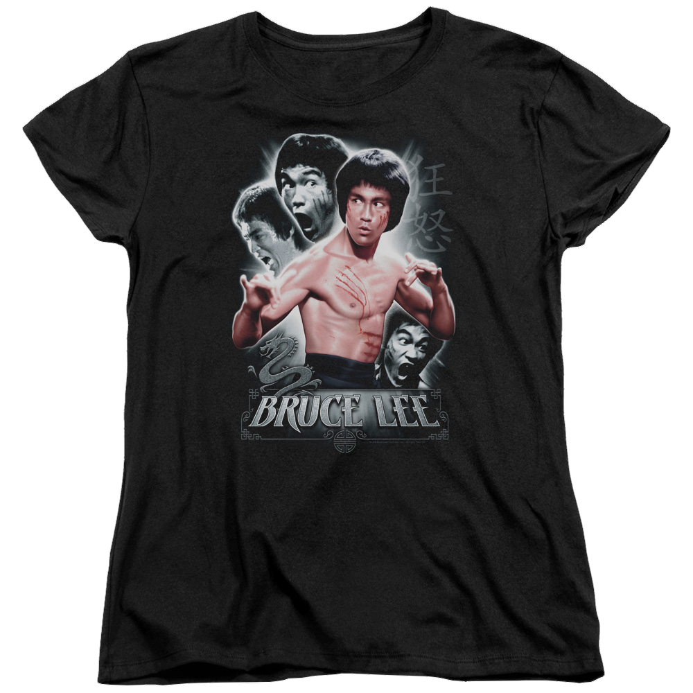 Bruce Lee Inner Fury - Women's T-Shirt Women's T-Shirt Bruce Lee