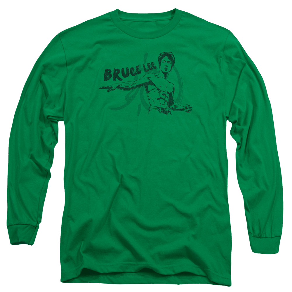 Bruce Lee Brush Lee - Men's Long Sleeve T-Shirt Men's Long Sleeve T-Shirt Bruce Lee