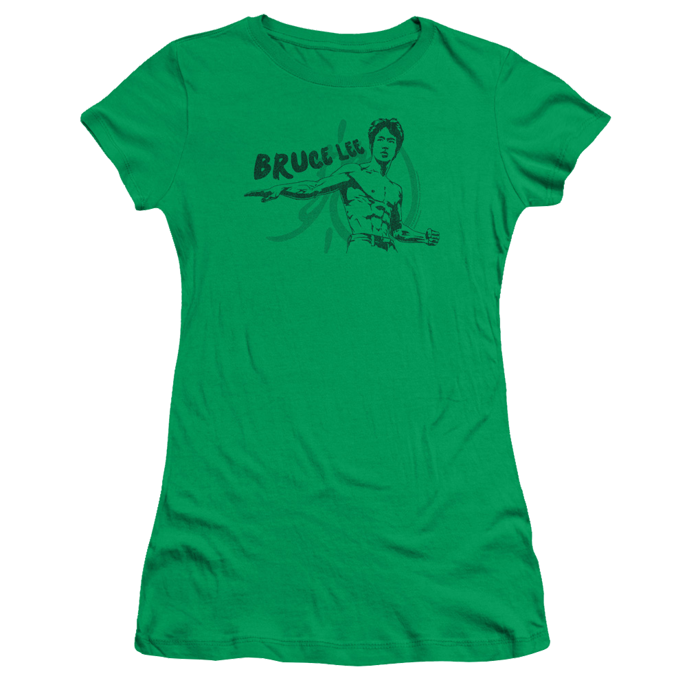 Bruce Lee Brush Lee - Juniors T-Shirt Juniors T-Shirt Bruce Lee