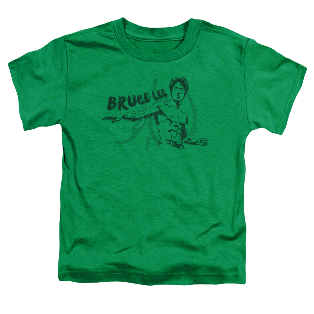 Bruce Lee Brush Lee - Kid's T-Shirt (Ages 4-7) Kid's T-Shirt (Ages 4-7) Bruce Lee