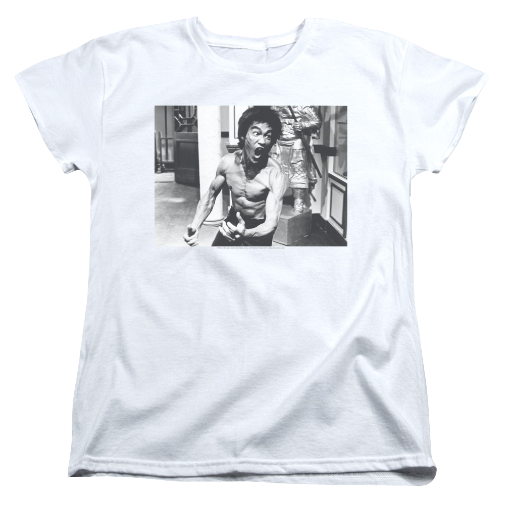 Bruce Lee Full Of Fury - Women's T-Shirt Women's T-Shirt Bruce Lee