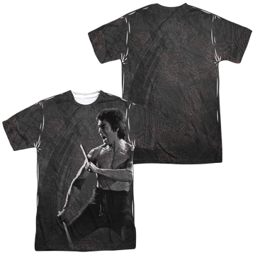 Bruce Lee Dragon Print men's all-over print t-shirt