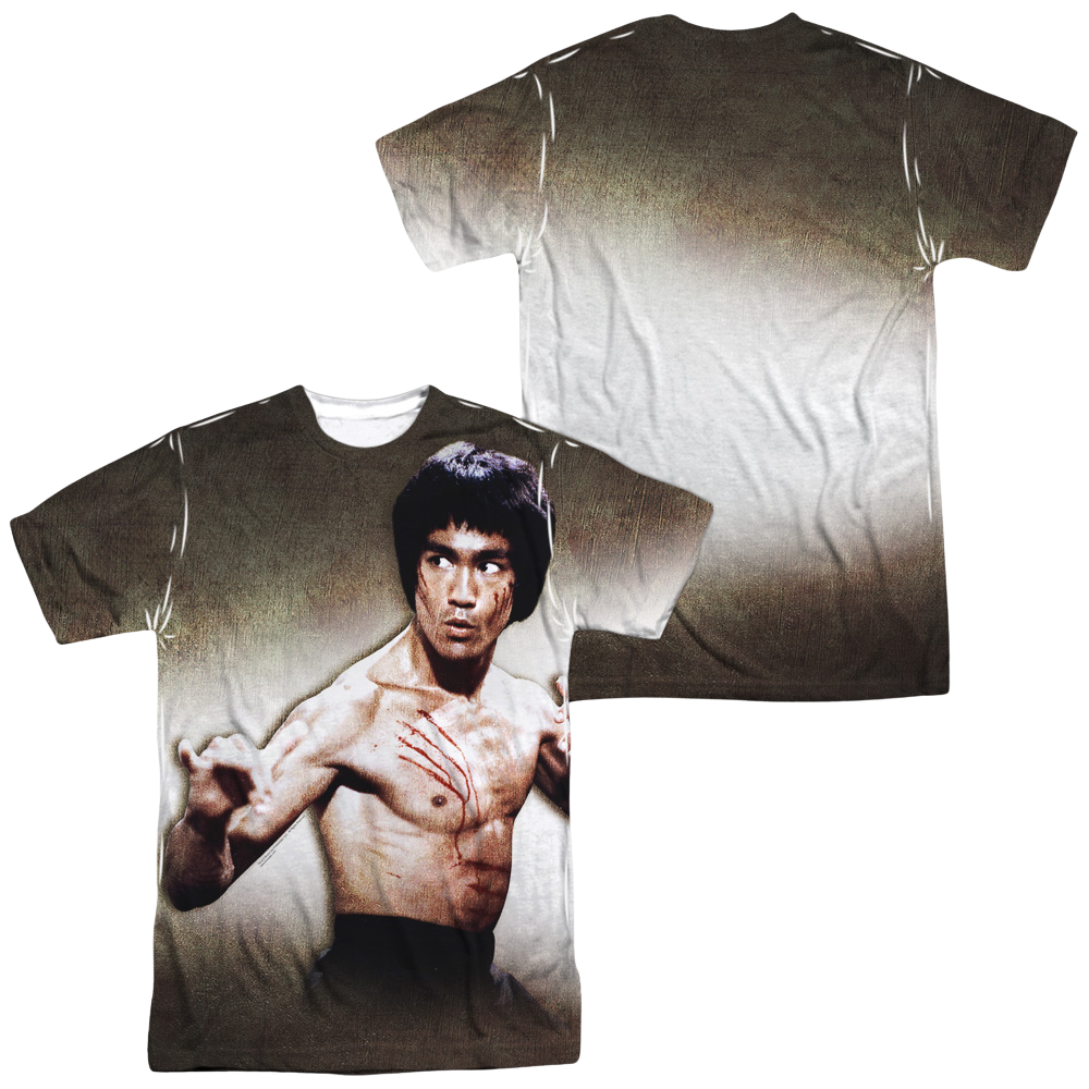 Bruce Lee Scratched Men's All Over Print T-Shirt Men's All-Over Print T-Shirt Bruce Lee