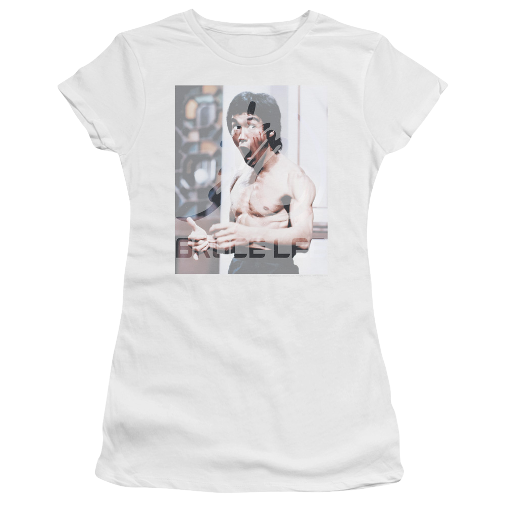Bruce Lee Revving Up - Juniors T-Shirt Juniors T-Shirt Bruce Lee