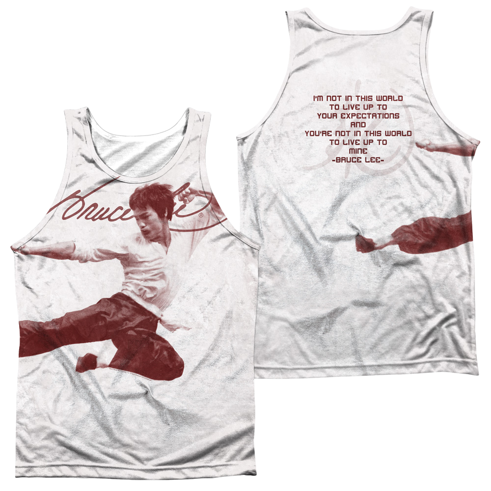 Bruce Lee Expectations Men's All Over Print Tank Men's All Over Print Tank Bruce Lee