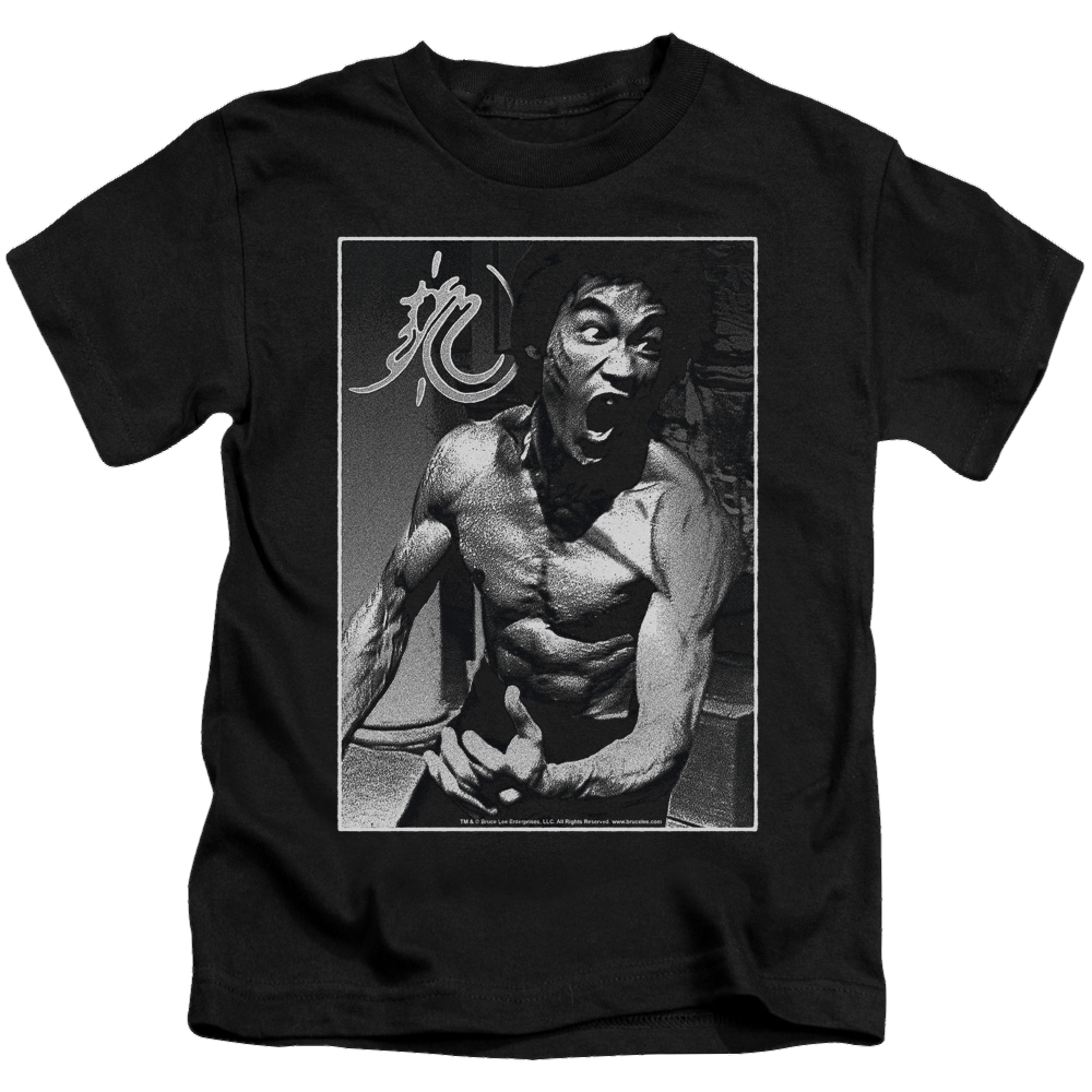 Bruce Lee Focused Rage - Kid's T-Shirt (Ages 4-7) Kid's T-Shirt (Ages 4-7) Bruce Lee