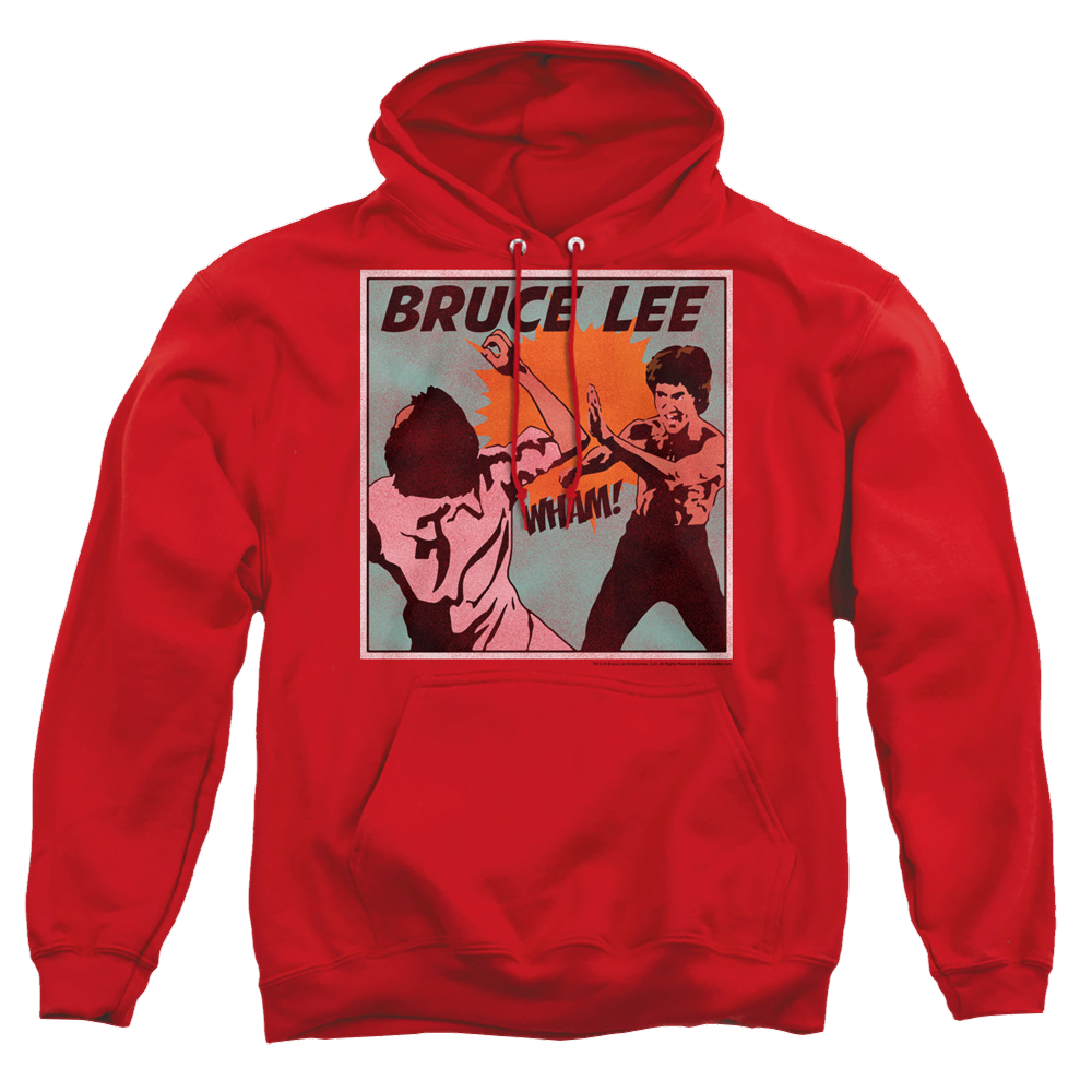 Bruce Lee Comic Panel - Pullover Hoodie Pullover Hoodie Bruce Lee