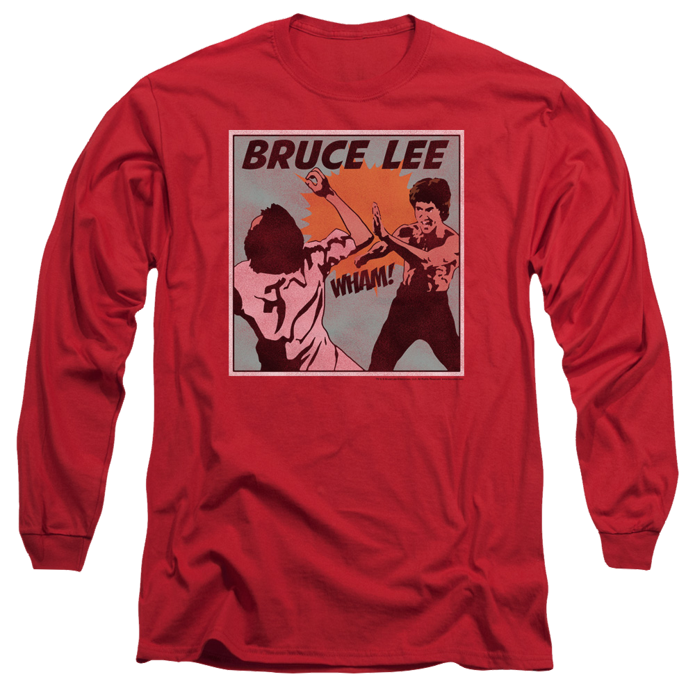 Bruce Lee Comic Panel - Men's Long Sleeve T-Shirt Men's Long Sleeve T-Shirt Bruce Lee