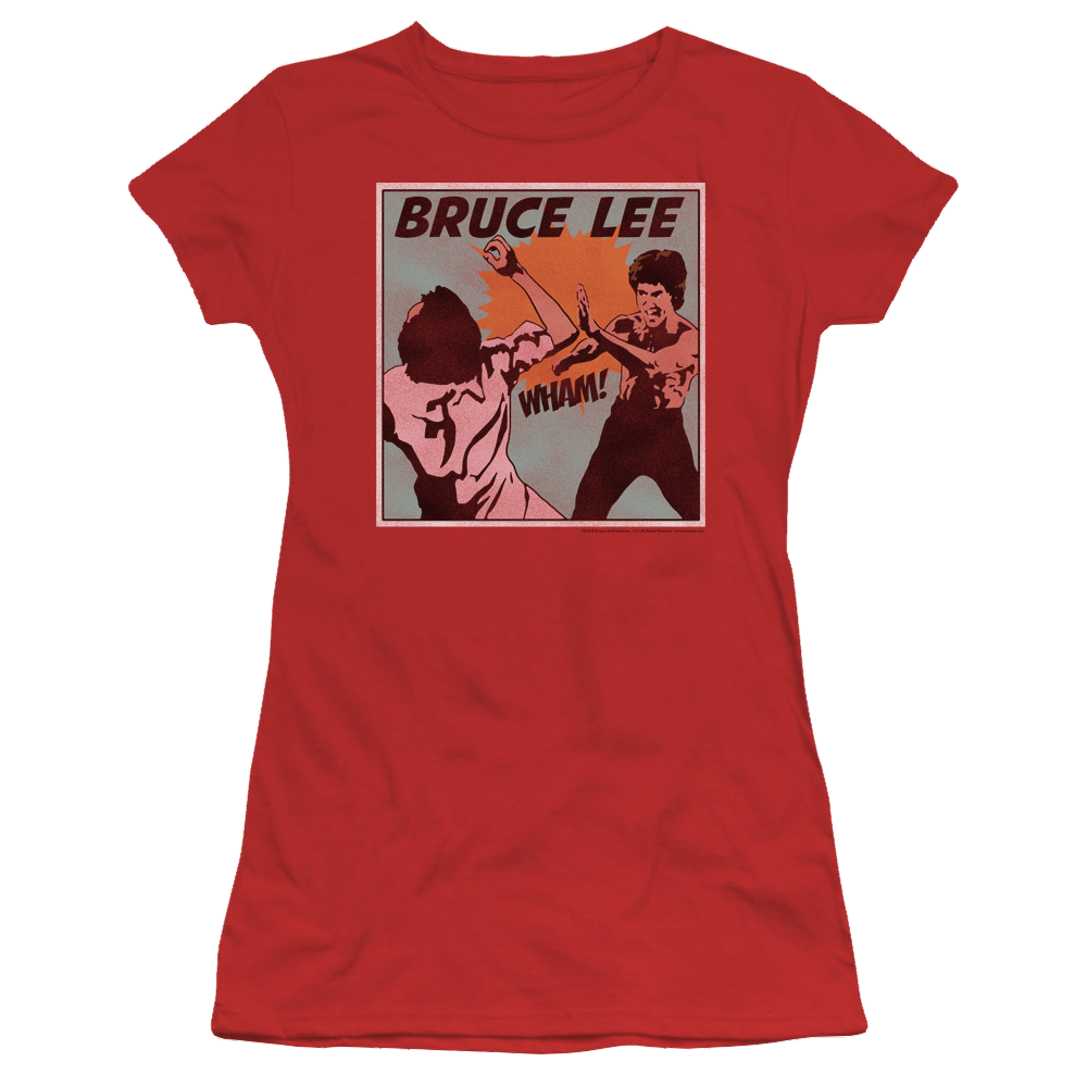 Bruce Lee Comic Panel - Juniors T-Shirt Juniors T-Shirt Bruce Lee