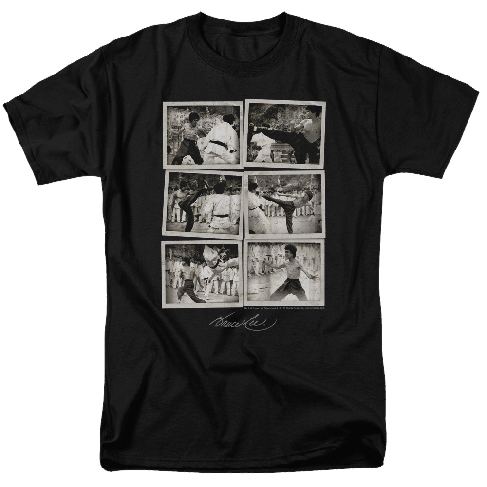 Bruce Lee Snap Shots - Men's Regular Fit T-Shirt Men's Regular Fit T-Shirt Bruce Lee