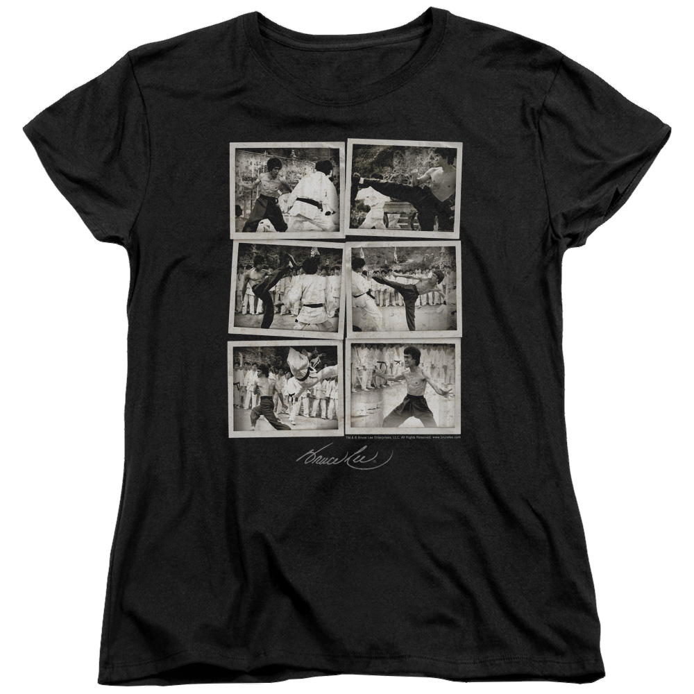 Bruce Lee Snap Shots - Women's T-Shirt Women's T-Shirt Bruce Lee