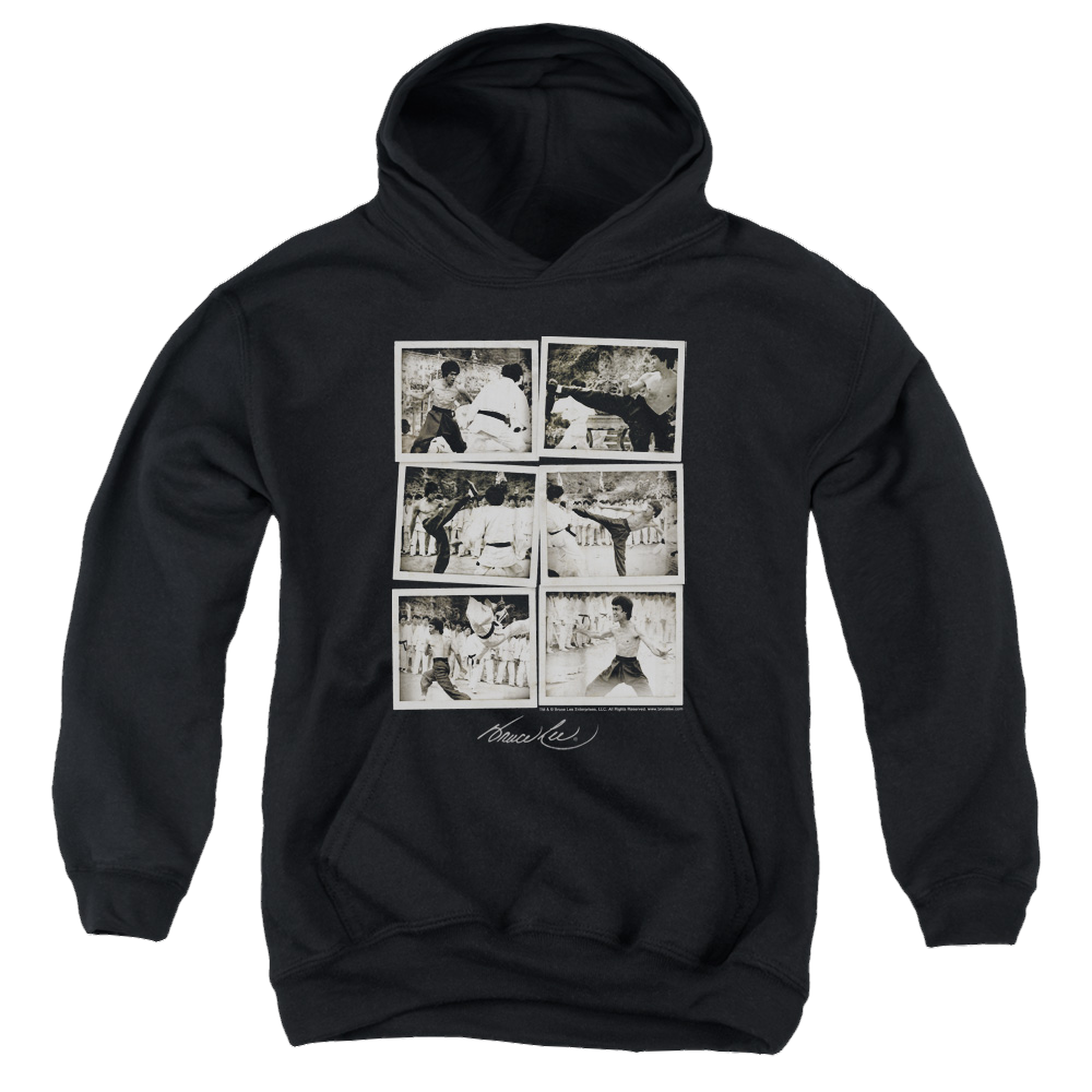 Bruce Lee Snap Shots - Youth Hoodie (Ages 8-12) Youth Hoodie (Ages 8-12) Bruce Lee