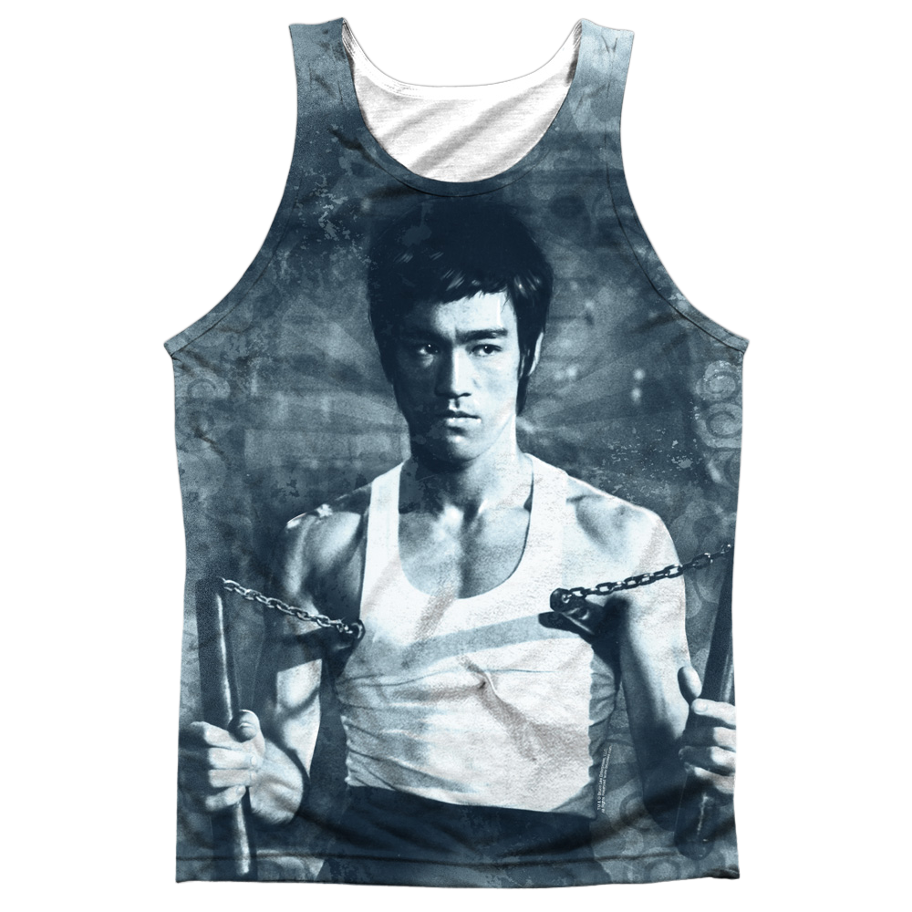 Bruce Lee Nunchucks - Men's All Over Print Tank Top Men's All Over Print Tank Bruce Lee