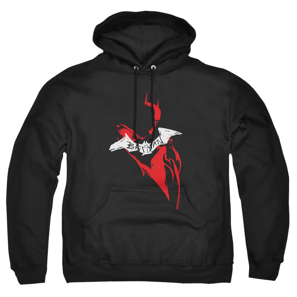 The Batman (2022) Hand Drawn Silhouette - Pullover Hoodie Pullover Hoodie Batman