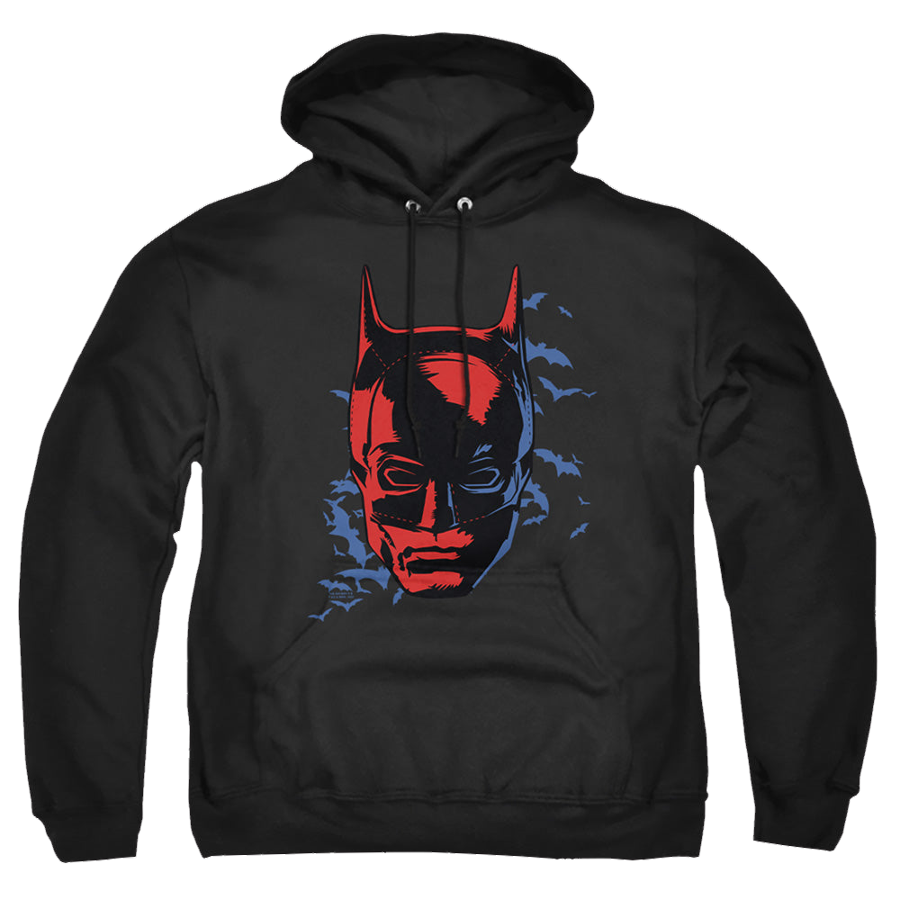 The Batman (2022) Shadowed Headshot - Pullover Hoodie Pullover Hoodie Batman