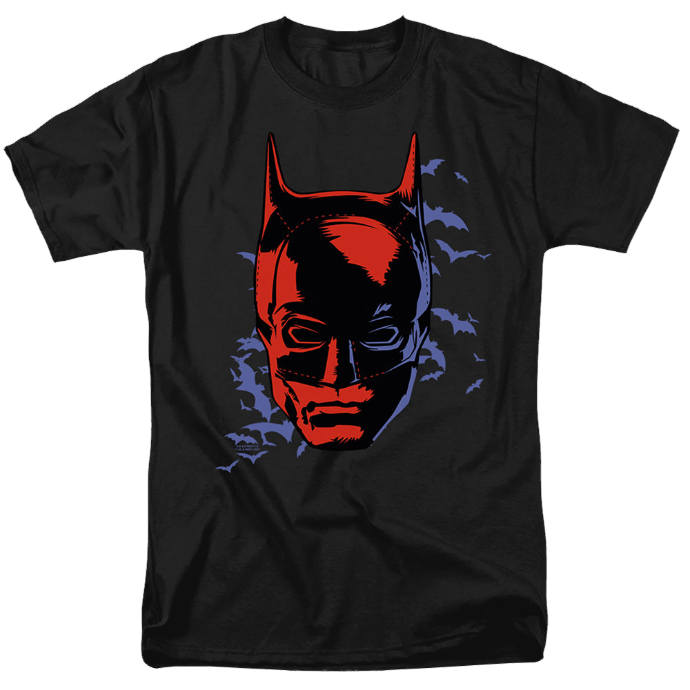 The Batman (2022) Shadowed Headshot - Men's Regular Fit T-Shirt Men's Regular Fit T-Shirt Batman