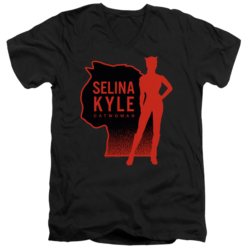 The Batman (2022) Selina Kyle Catwoman - Men's V-Neck T-Shirt Men's V-Neck T-Shirt Batman