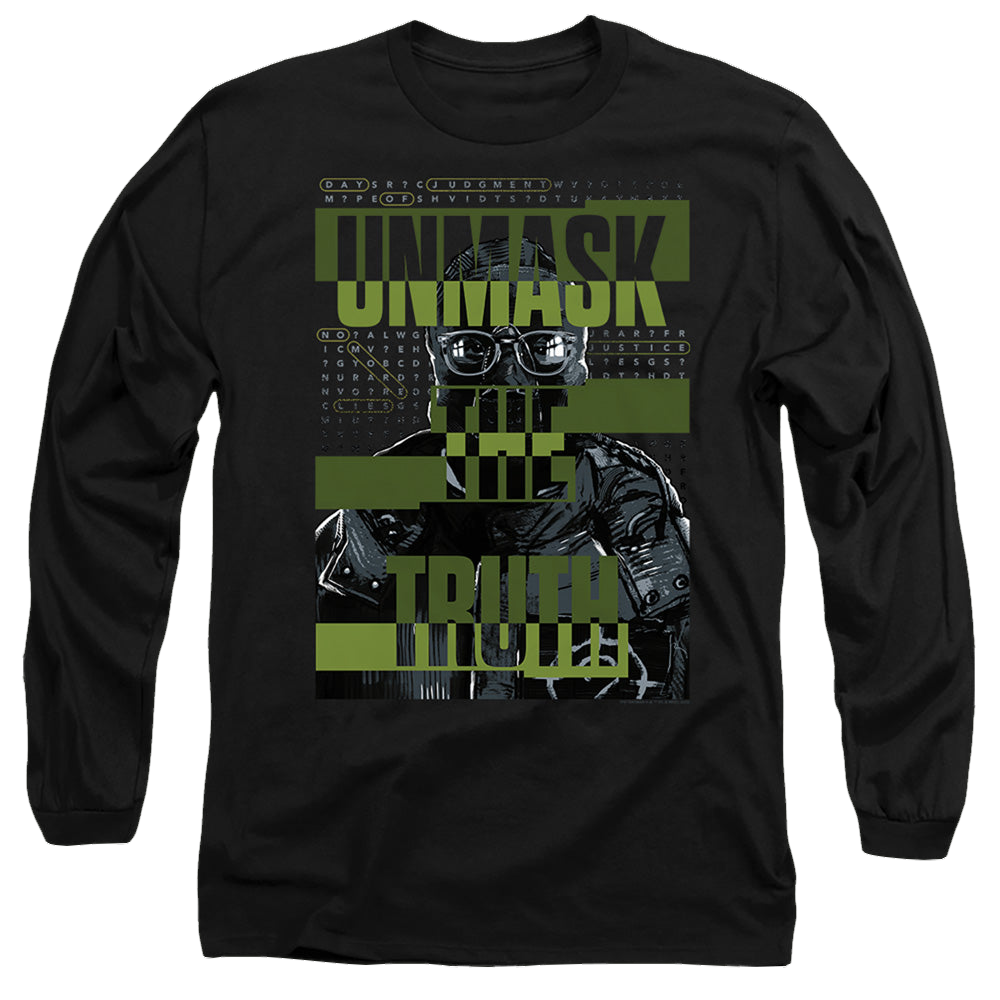 The Batman (2022) Unmask The Truth - Men's Long Sleeve T-Shirt Men's Long Sleeve T-Shirt Batman
