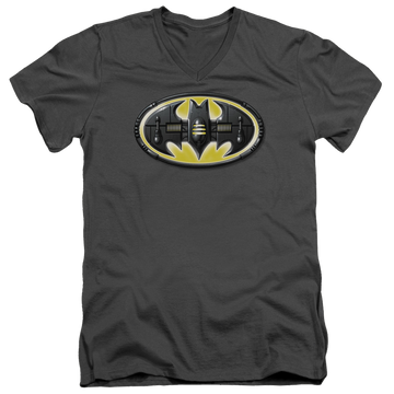 Batman Bat Mech Logo - Men's V-Neck T-Shirt Men's V-Neck T-Shirt Batman