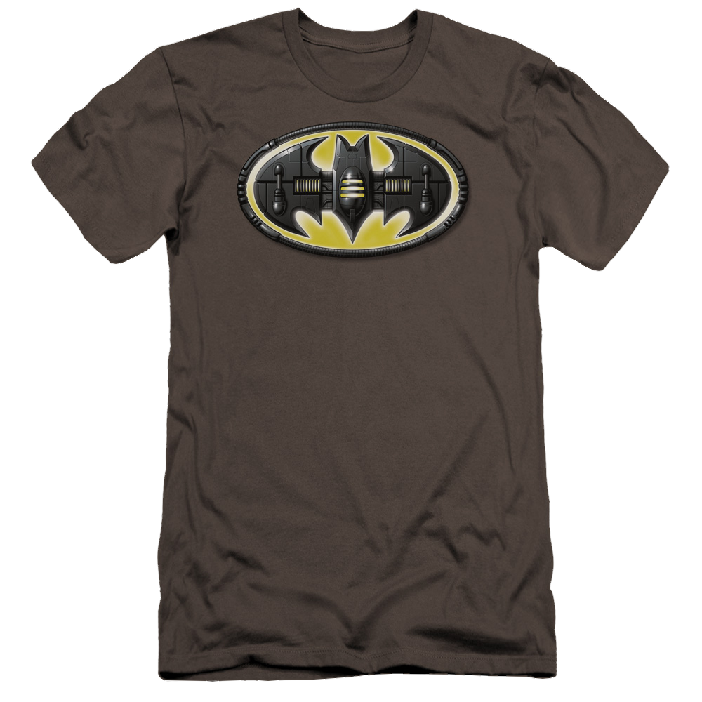 Batman Bat Mech Logo - Men's Premium Slim Fit T-Shirt Men's Premium Slim Fit T-Shirt Batman