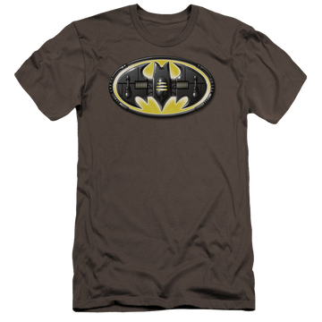 Batman Bat Mech Logo - Men's Premium Slim Fit T-Shirt Men's Premium Slim Fit T-Shirt Batman