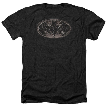Batman Bio Mech Bat Shield - Men's Heather T-Shirt Men's Heather T-Shirt Batman