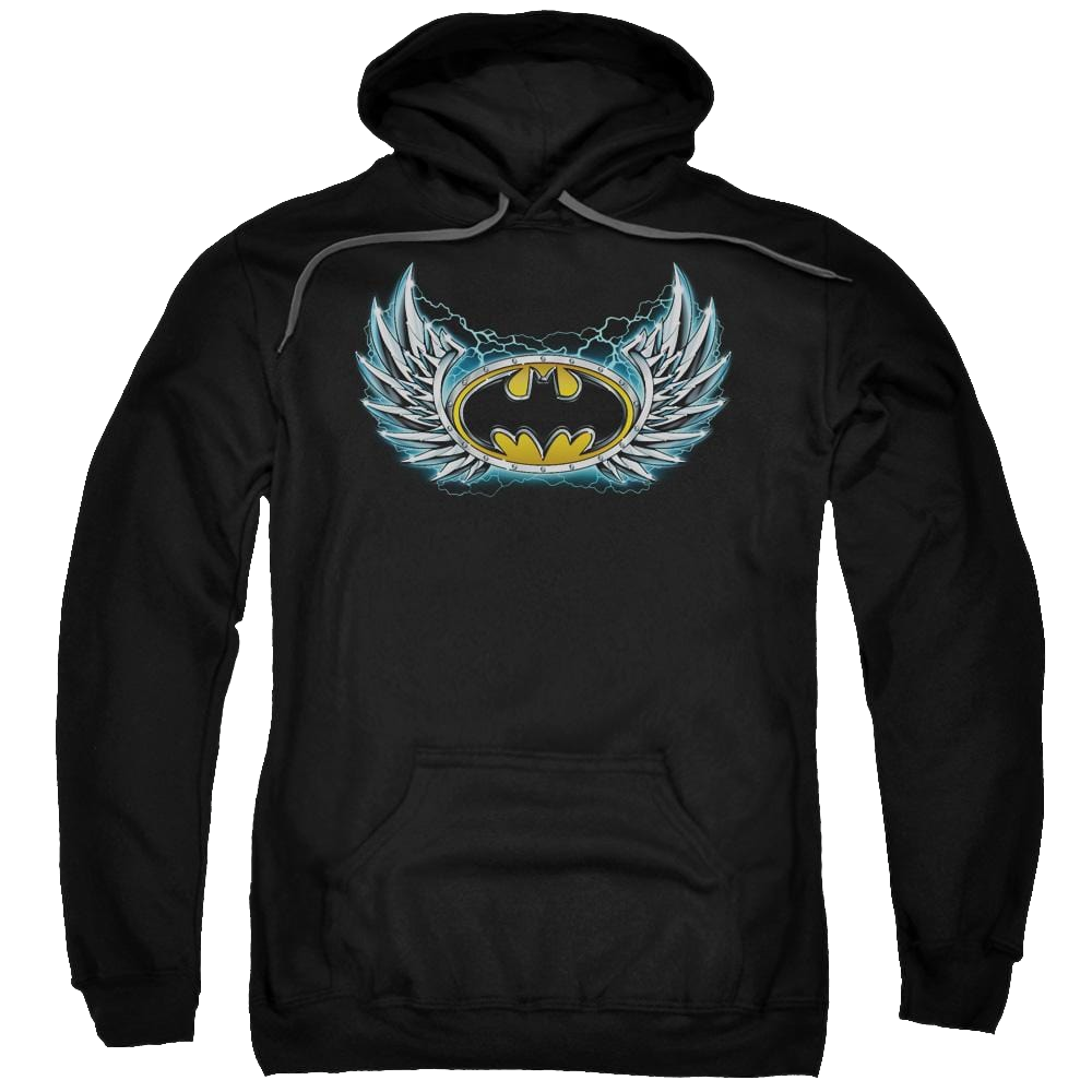 Batman Steel Wings Logo - Pullover Hoodie Pullover Hoodie Batman