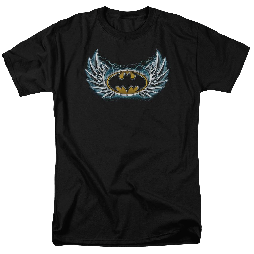 Batman Steel Wings Logo - Men's Regular Fit T-Shirt Men's Regular Fit T-Shirt Batman