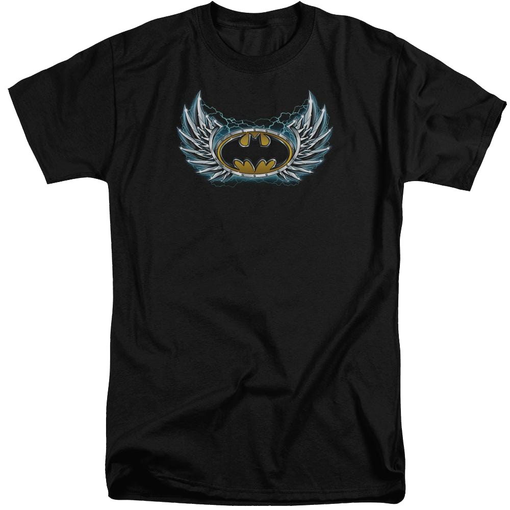 Batman Steel Wings Logo - Men's Tall Fit T-Shirt Men's Tall Fit T-Shirt Batman