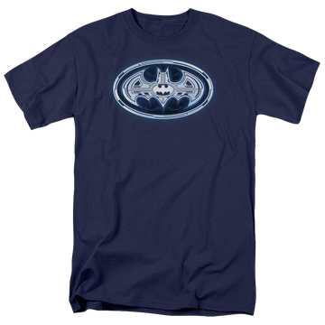 Batman Cyber Bat Shield - Men's Regular Fit T-Shirt Men's Regular Fit T-Shirt Batman