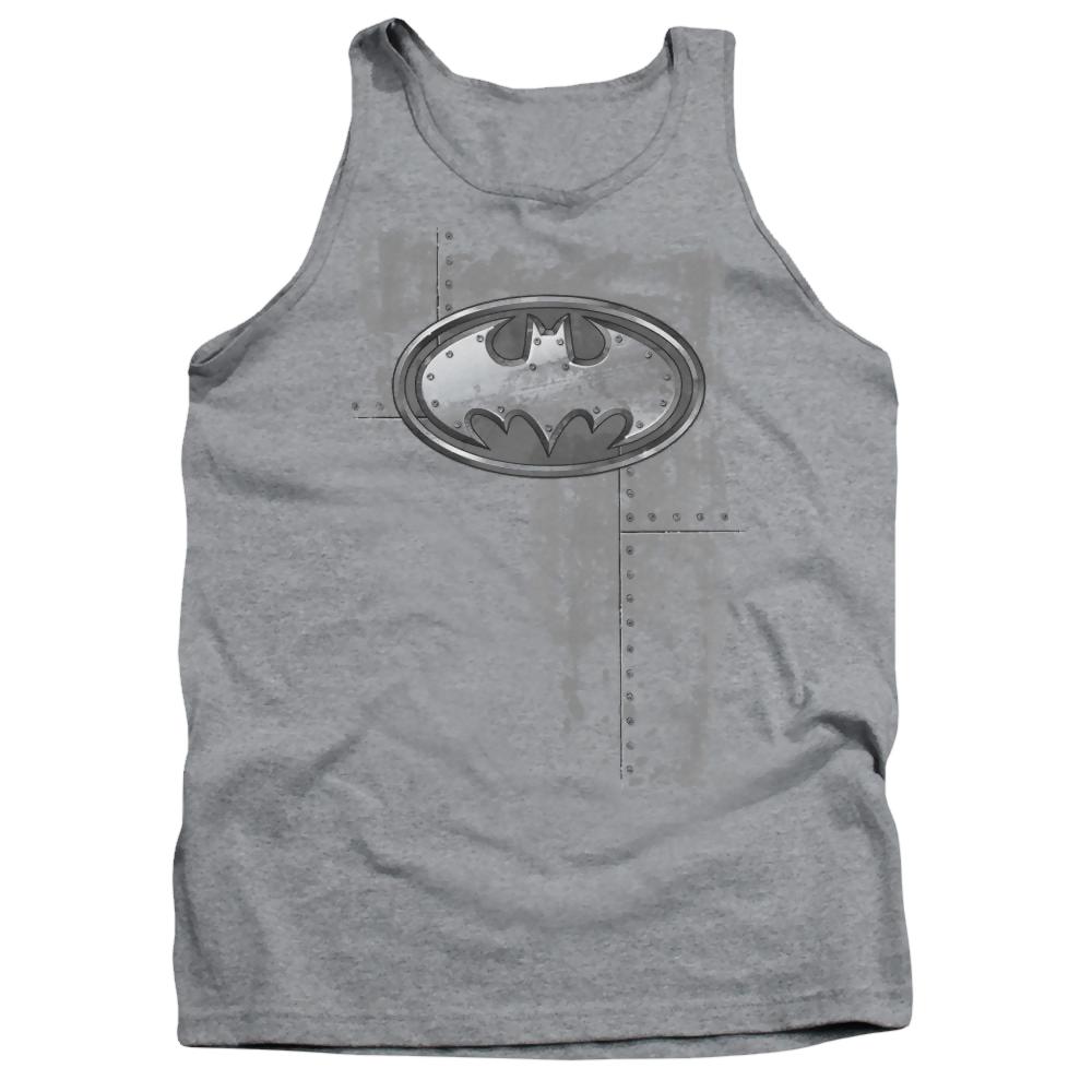 Batman Rivited Metal Logo Men's Tank Men's Tank Batman