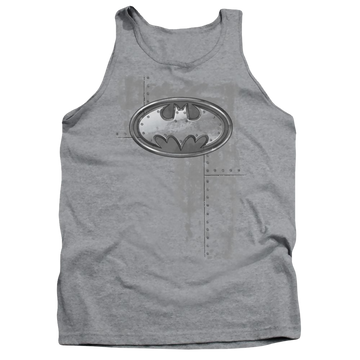 Batman Rivited Metal Logo Men's Tank Men's Tank Batman