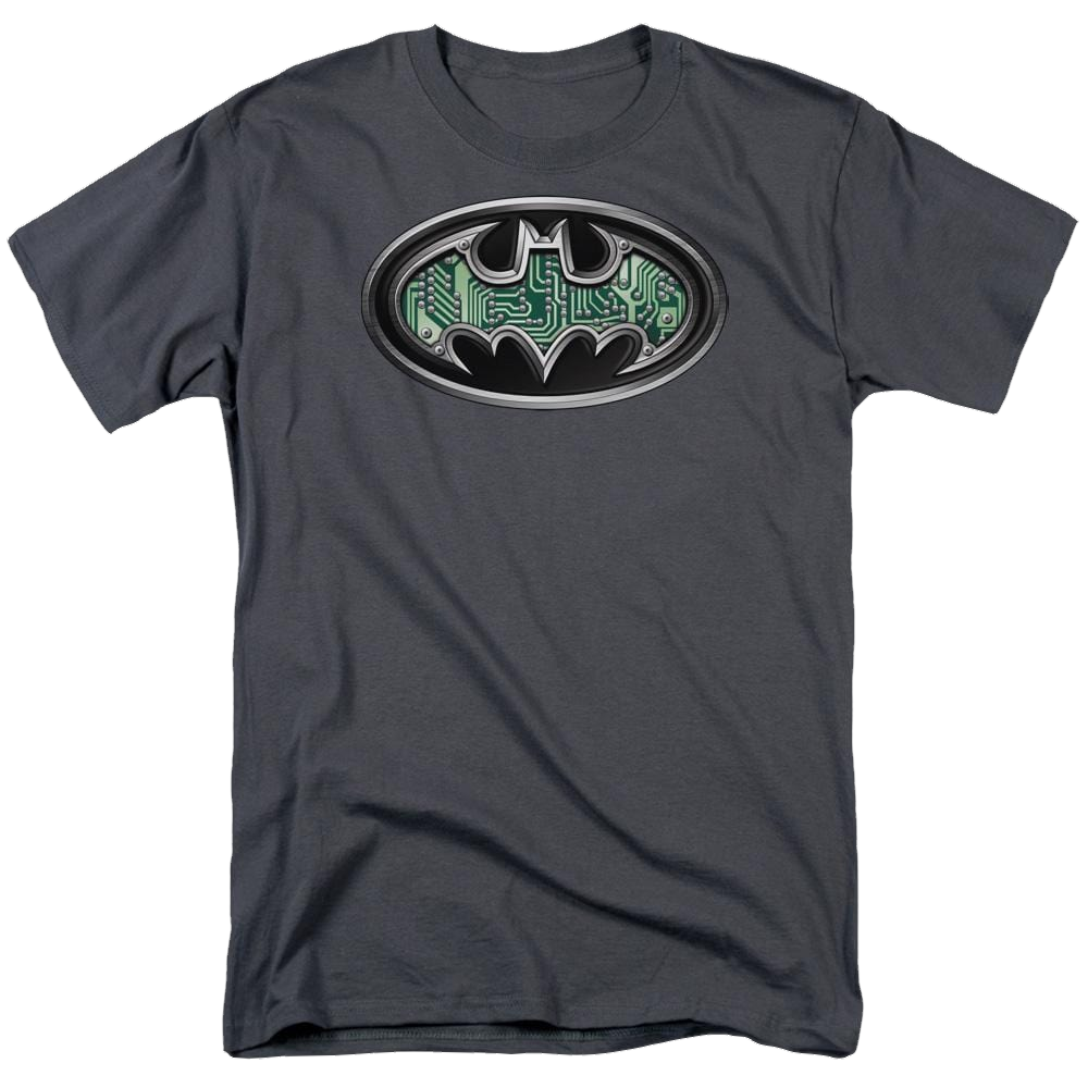 Batman Circuitry Shield - Men's Regular Fit T-Shirt Men's Regular Fit T-Shirt Batman