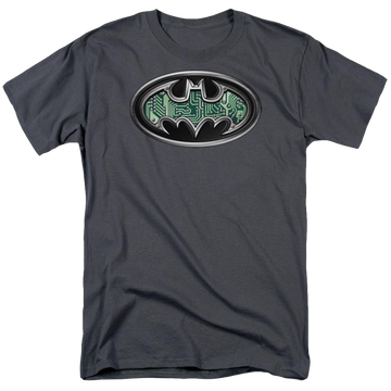 Batman Circuitry Shield - Men's Regular Fit T-Shirt Men's Regular Fit T-Shirt Batman