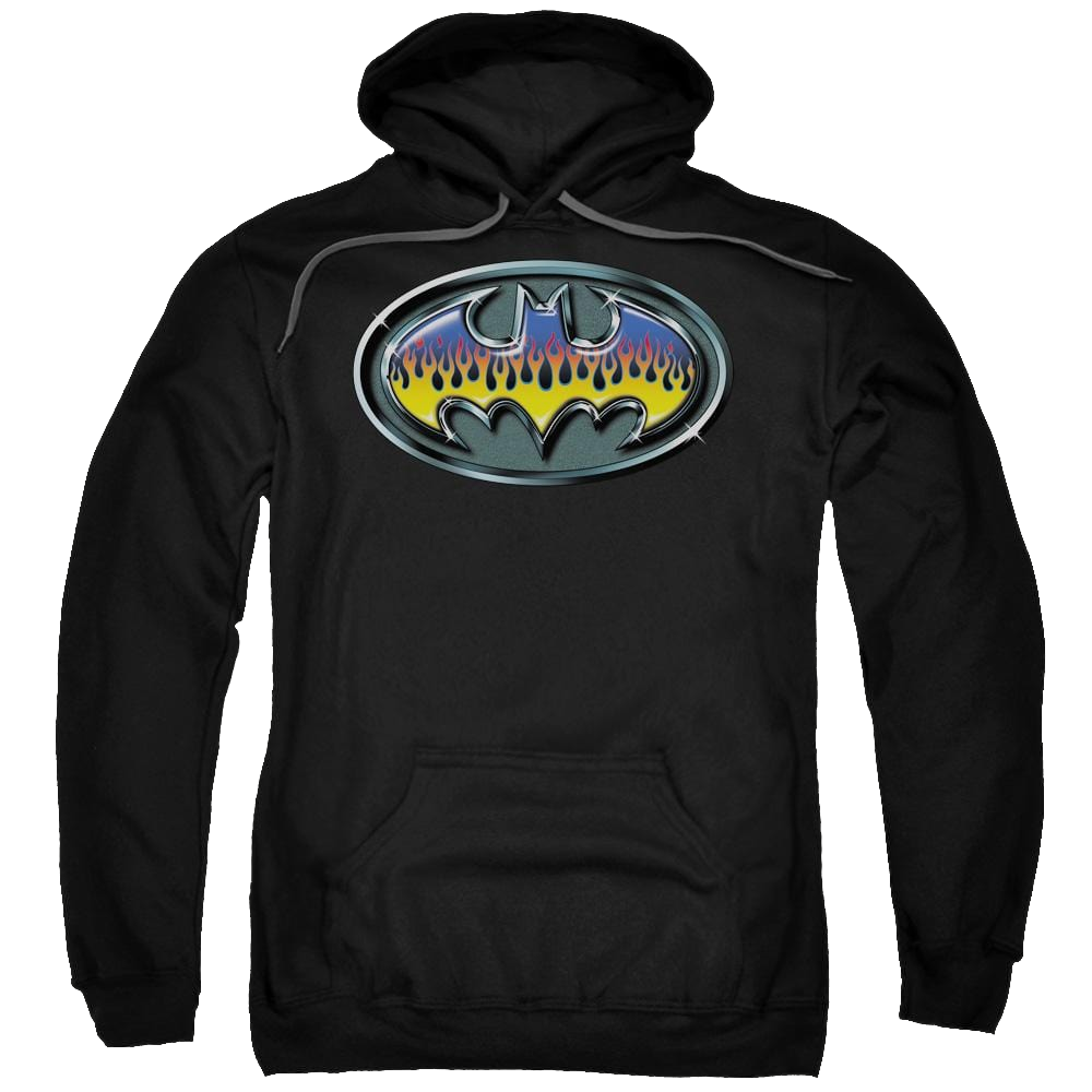 Batman Hot Rod Shield - Pullover Hoodie Pullover Hoodie Batman