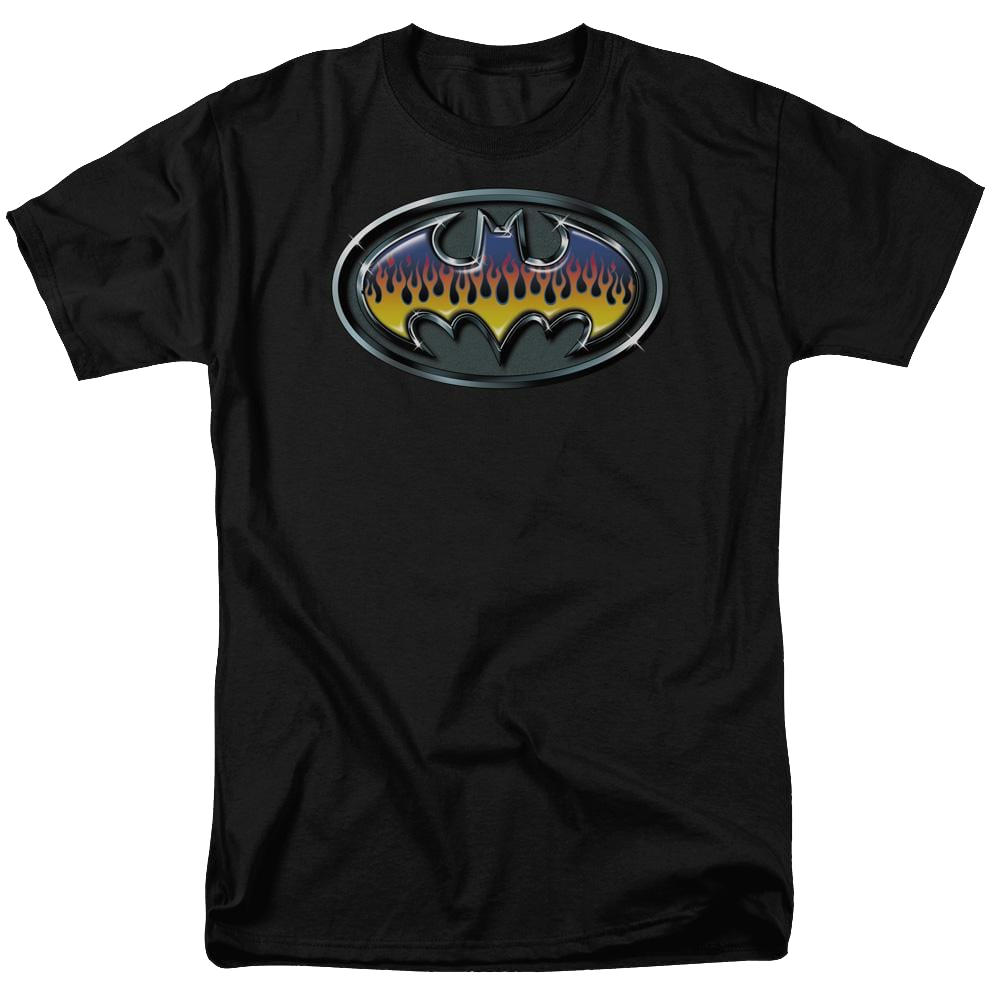 Batman Hot Rod Shield - Men's Regular Fit T-Shirt Men's Regular Fit T-Shirt Batman