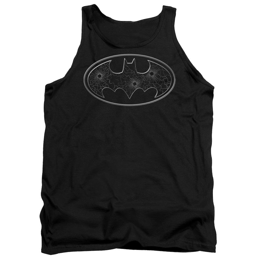 Batman Glass Hole Logo Men's Tank Men's Tank Batman