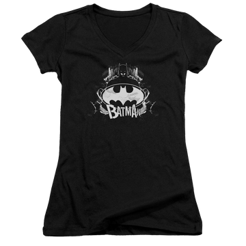 Batman Grim & Gritty - Juniors V-Neck T-Shirt Juniors V-Neck T-Shirt Batman