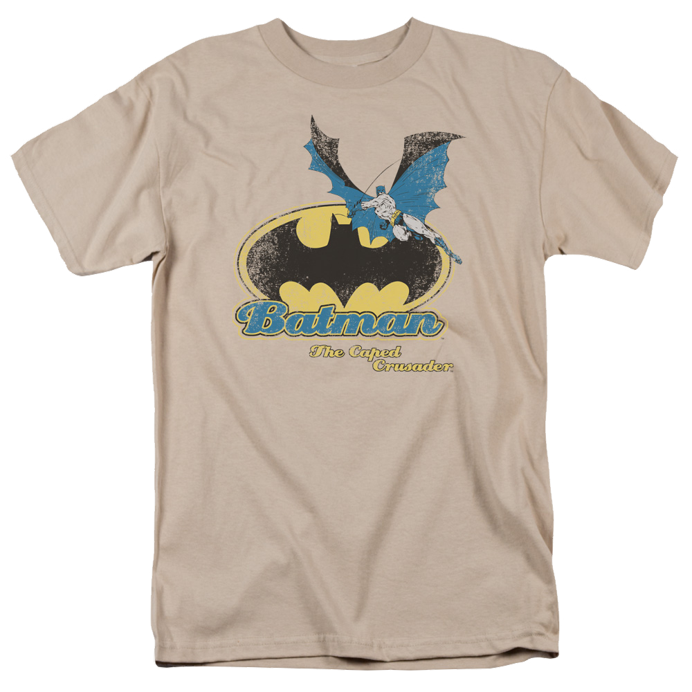 Dc Batman Caped Crusader Retro - Men's Regular Fit T-Shirt Men's Regular Fit T-Shirt Batman