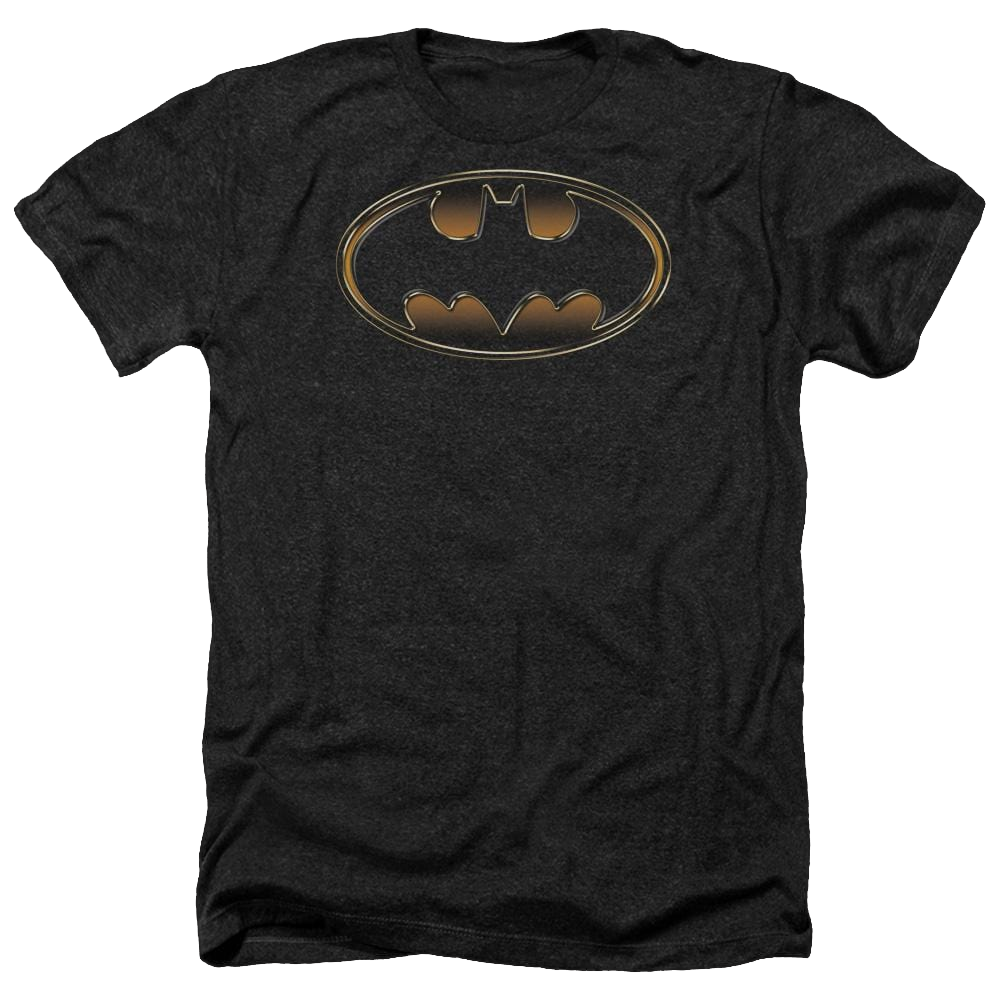 Batman Black & Gold Embossed - Men's Heather T-Shirt Men's Heather T-Shirt Batman