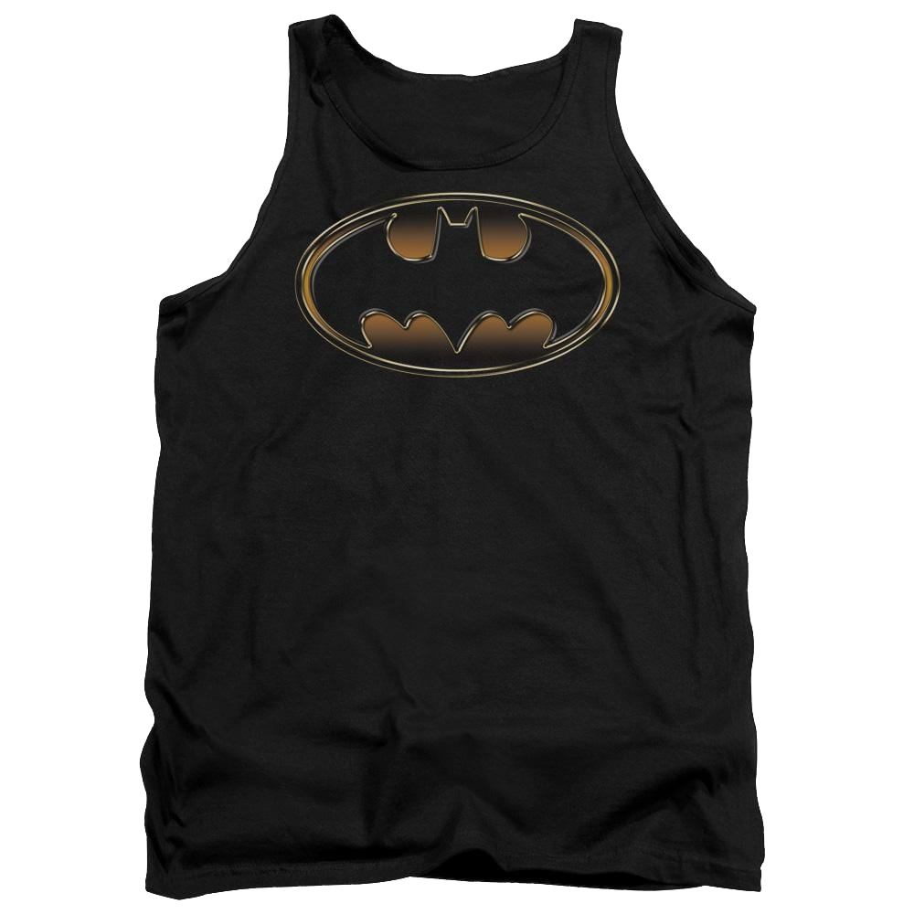 Batman Black & Gold Embossed Men's Tank Men's Tank Batman