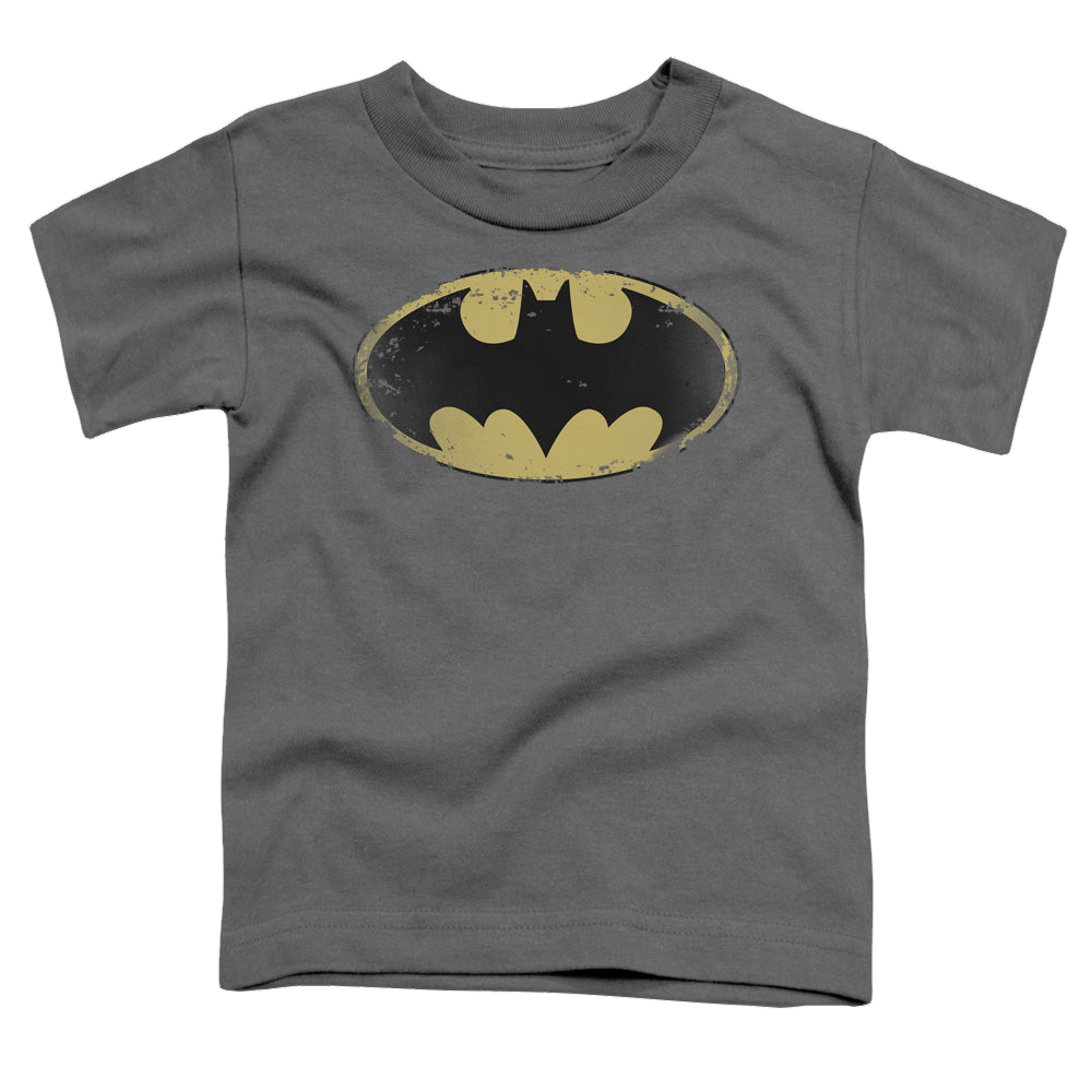DC Batman Distressed Shield - Toddler T-Shirt Toddler T-Shirt Batman
