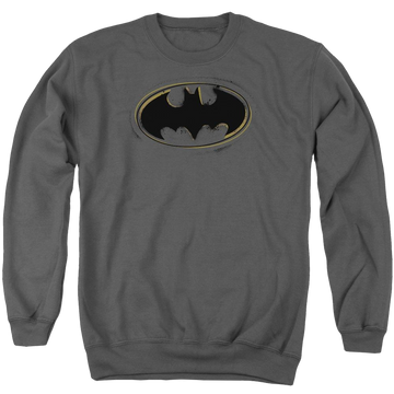 Batman Spray Paint Logo - Men's Crewneck Sweatshirt Men's Crewneck Sweatshirt Batman