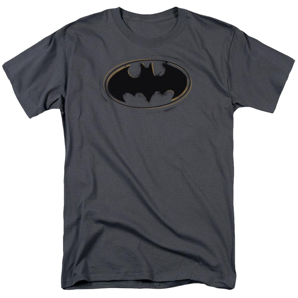 Batman Spray Paint Logo - Men's Regular Fit T-Shirt Men's Regular Fit T-Shirt Batman