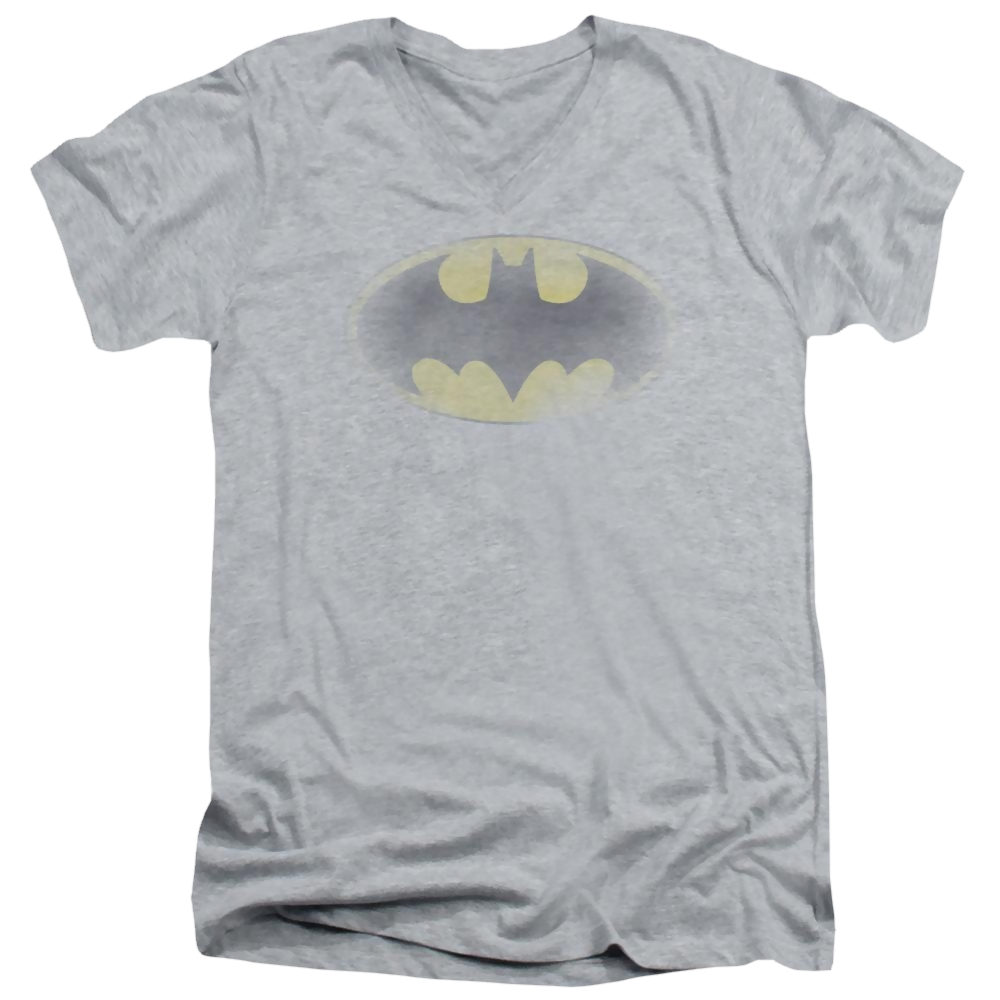 Batman Faded Logo - Men's V-Neck T-Shirt Men's V-Neck T-Shirt Batman