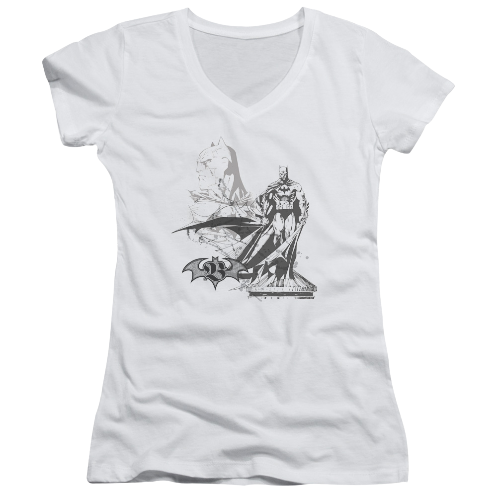 Batman Overseer - Juniors V-Neck T-Shirt Juniors V-Neck T-Shirt Batman