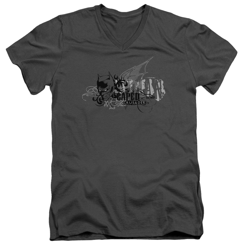 Batman Urban Crusader - Men's V-Neck T-Shirt Men's V-Neck T-Shirt Batman
