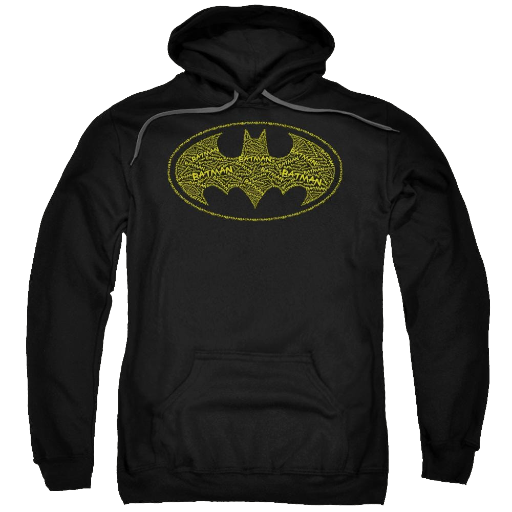 Batman Type Logo - Pullover Hoodie Pullover Hoodie Batman