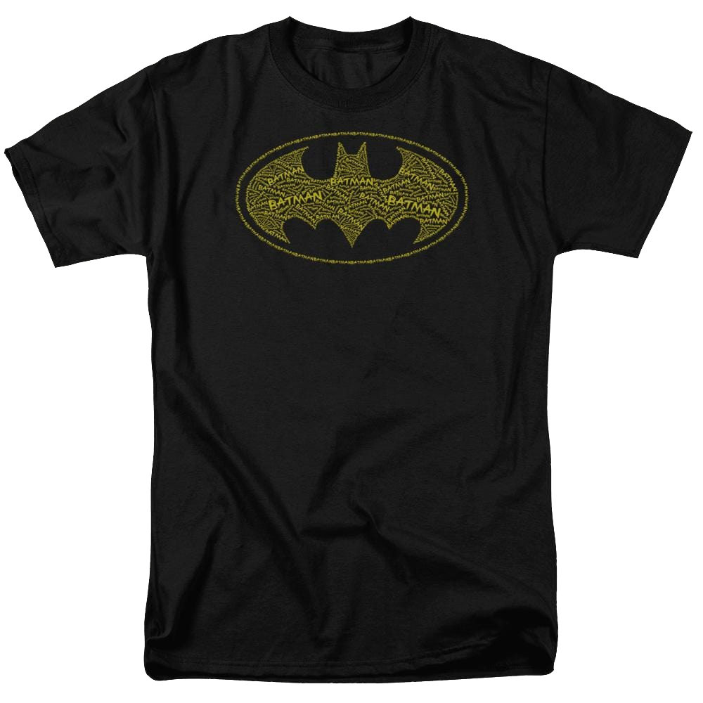 Batman Type Logo - Men's Regular Fit T-Shirt Men's Regular Fit T-Shirt Batman