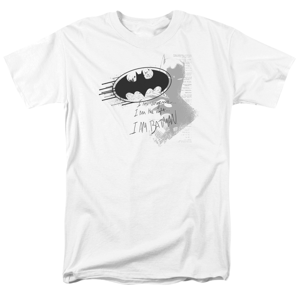 Batman I Am Vengeance - Men's Regular Fit T-Shirt Men's Regular Fit T-Shirt Batman